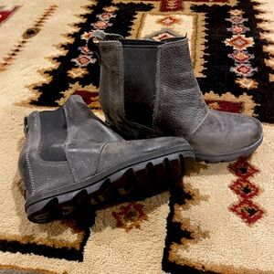 Sorel Wedge Ankle Boots